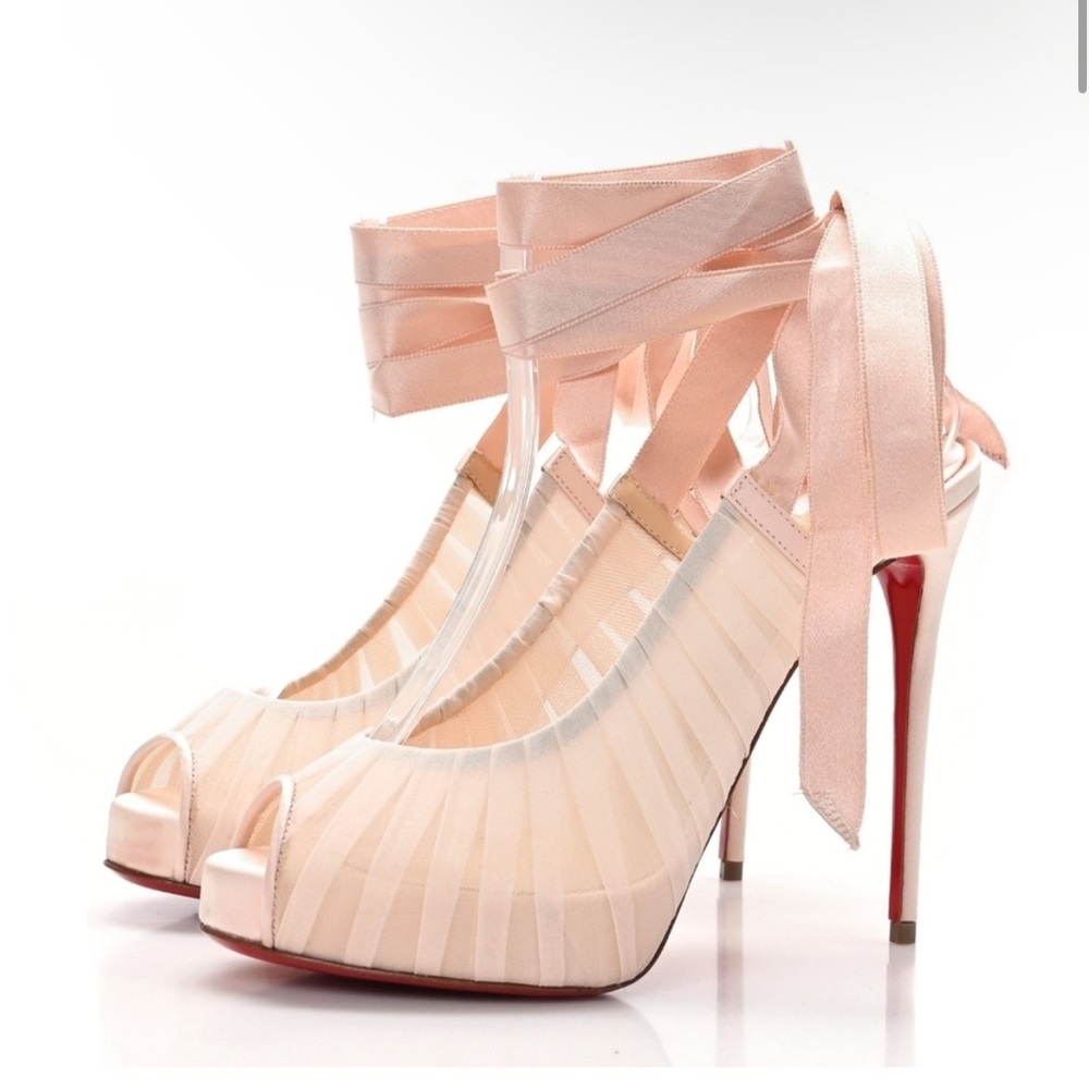 Christian Louboutin GOYA RUBAN ALTA PETALE 120